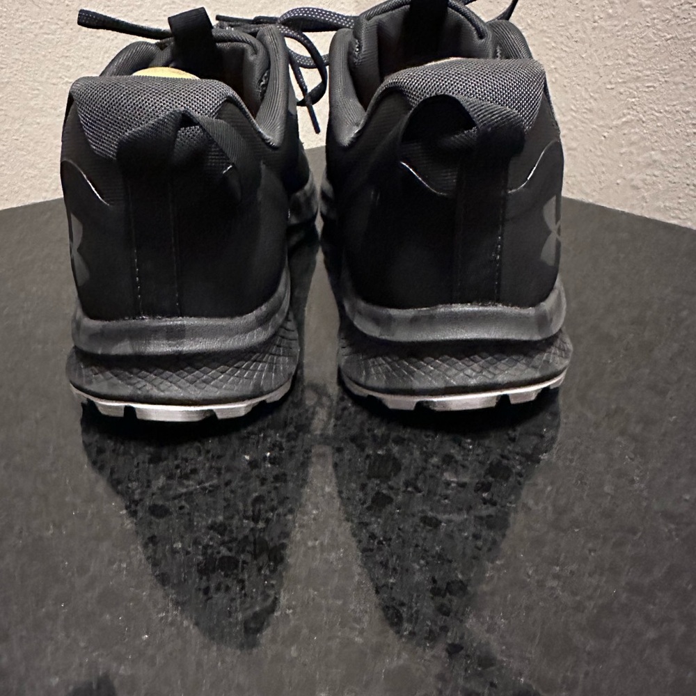 Under Armour Charged Bandit Trail 2 'Black Jet Grey' Sneakers Mens Size 11.5 - Picture 4 of 6